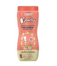 Load image into Gallery viewer, Peachy Multigrain Puffs 1yr +