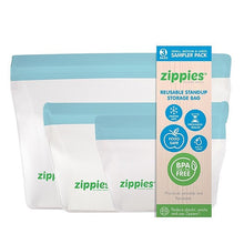 Load image into Gallery viewer, Zippies Reusable Bags (Sampler Color Pack)