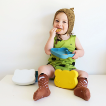 Load image into Gallery viewer, We Might Be Tiny - Snackie Silicone Snack Bowl & Plate