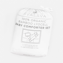 Load image into Gallery viewer, Ava & Ava - 100% Organic Bamboo Lyocell Baby Comforter Set