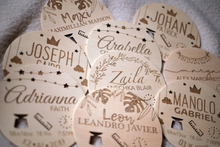 Load image into Gallery viewer, Hello World - Baby Birth Details Disc