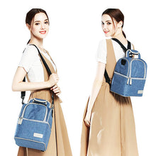 Load image into Gallery viewer, V-Coool Breast Pump Insulated Cooler Backpack