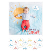 Load image into Gallery viewer, Lulujo Milestone Blanket & Cards Set