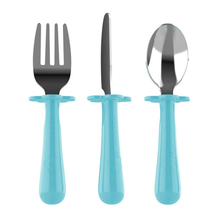 Load image into Gallery viewer, Grabease - Stainless Steel Fork, Knife & Spoon Set
