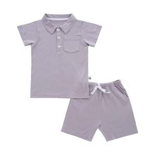 Load image into Gallery viewer, Bamberry - Button Down Top and Shorts Set