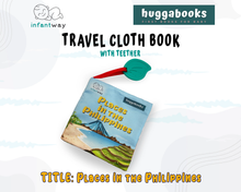 Load image into Gallery viewer, Infantway - Huggabooks Places in the Philippines Travel Cloth Book