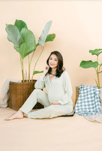 Load image into Gallery viewer, Bamberry - Adult L/S Button Down PJ Set