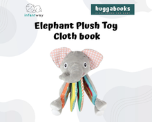 Load image into Gallery viewer, Infantway - Huggabooks Elephant Plush Toy Cloth Book