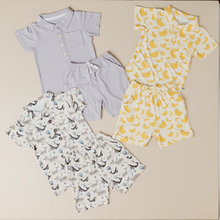 Load image into Gallery viewer, Bamberry - Button Down Top and Shorts Set