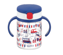 Load image into Gallery viewer, Richell AQ Clear Straw Bottle Mug