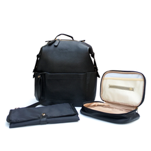 Load image into Gallery viewer, Bebe Chic Ashton Diaper Bag Backpack - Black