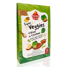 Load image into Gallery viewer, Picnic Baby Super Veggies With Rice And Chicken 100g (6m+)