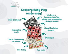 Load image into Gallery viewer, Infantway - Visual Training and Sensory Cloth Toy
