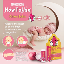 Load image into Gallery viewer, Mamii Moon Natural Refreshing Red Onion Balm for Babies and Kids