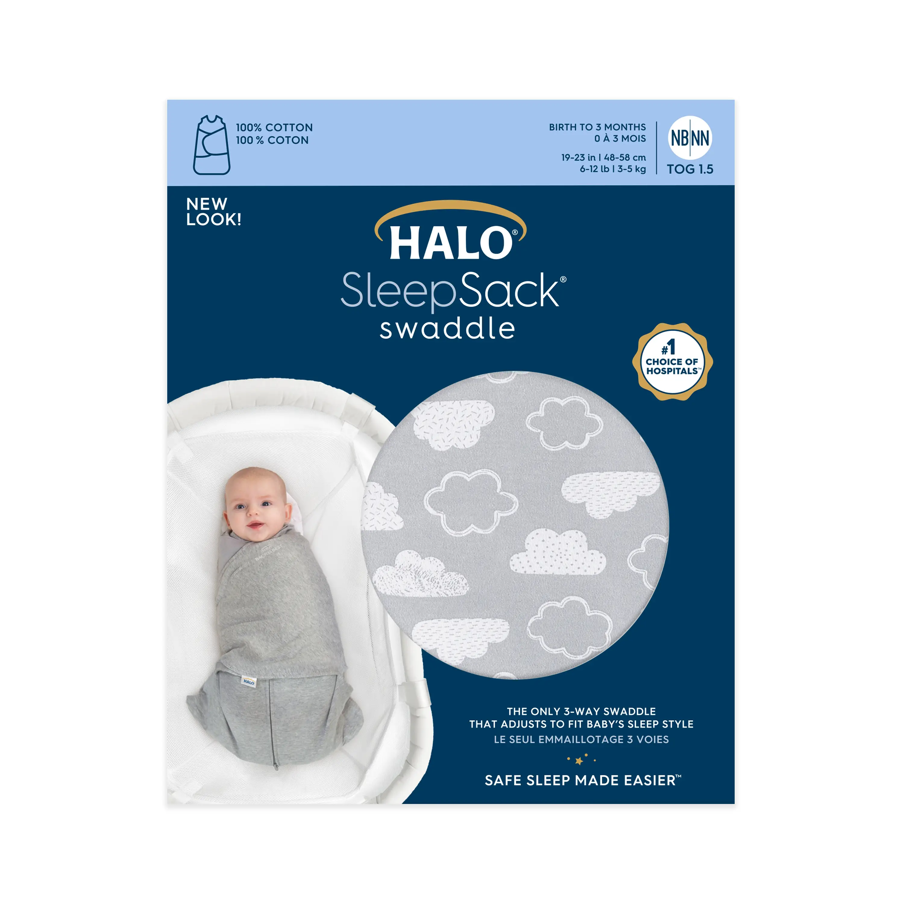 Buy buy baby top halo sleepsack swaddle