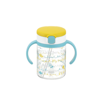 Load image into Gallery viewer, Richell AQ Clear Straw Bottle Mug
