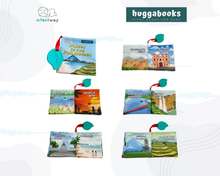 Load image into Gallery viewer, Infantway - Huggabooks Places in the Philippines Travel Cloth Book