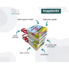 Load image into Gallery viewer, Infantway - Huggabooks Early Learning Cloth Book Set