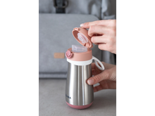 Load image into Gallery viewer, Beaba Stainless Steel Spout Bottle 350 ml
