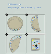 Load image into Gallery viewer, Olive and Clouds Foldable Play Space