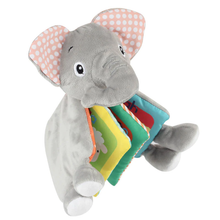 Load image into Gallery viewer, Infantway - Huggabooks Elephant Plush Toy Cloth Book