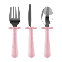 Load image into Gallery viewer, Grabease - Stainless Steel Fork, Knife & Spoon Set