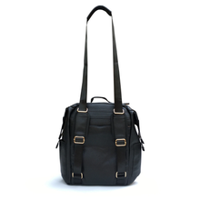 Load image into Gallery viewer, Bebe Chic Ashton Diaper Bag Backpack - Black