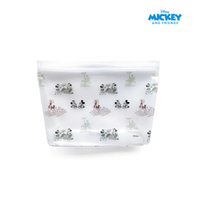 Load image into Gallery viewer, Zippies Lab Mickey Hello Green World Reusable Standup Bags (Set of 3)