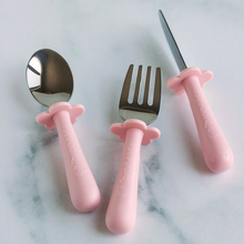 Load image into Gallery viewer, Grabease - Stainless Steel Fork, Knife & Spoon Set