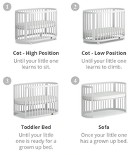 Load image into Gallery viewer, Boori 5in1 Oasis Oval Crib