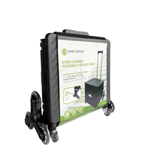 Load image into Gallery viewer, Clever Spaces Stair Climber Foldable Trolley Cart (with Lid)