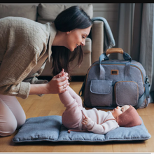 Load image into Gallery viewer, Bizzi Growin Pod Baby Travel Bag And Cot