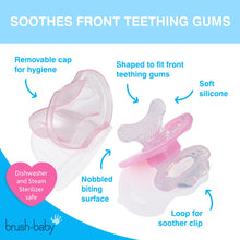 Load image into Gallery viewer, Brush-Baby Front Ease Teether