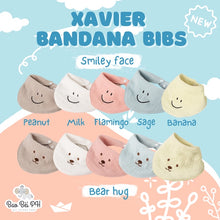 Load image into Gallery viewer, Bao Bei Xavier Bandana Bibs (Set of 5)