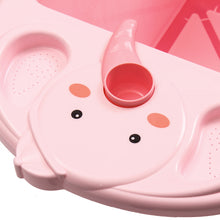 Load image into Gallery viewer, Bunny Bubbles Baby Co Large Foldable Baby Tub