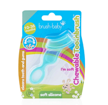 Load image into Gallery viewer, Brush-Baby Chewable Toothbrush