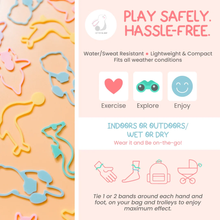 Load image into Gallery viewer, Cottontail Baby Mosquito Rings