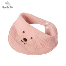 Load image into Gallery viewer, Bao Bei Xavier Bandana Bibs (Set of 5)