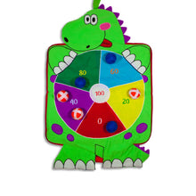 Load image into Gallery viewer, Soft Toys Dino Dart Ball Indoor Soft Play Velcro Ball Target Darts