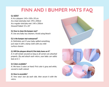 Load image into Gallery viewer, Finn and I Bumper Mats
