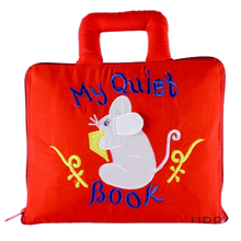 Load image into Gallery viewer, My Quiet Book Mouse Cloth Book