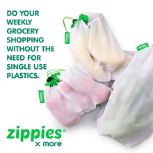 Load image into Gallery viewer, Zippies Reusable Produce Mesh Bags