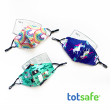 Load image into Gallery viewer, Totsafe Essential Lifestyle Mask (with 3 pcs. PM 2.5 filters)