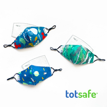 Load image into Gallery viewer, Totsafe Essential Lifestyle Mask (with 3 pcs. PM 2.5 filters)