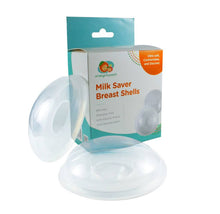 Load image into Gallery viewer, Orange and Peach Milk Saver Breast Shells
