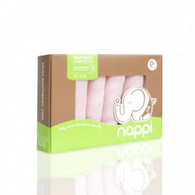 Load image into Gallery viewer, Nappi Bamboo Baby Handkerchief 12" 6pcs