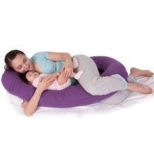 Load image into Gallery viewer, Snug-A-Hug Pillow with Case (Maternity and Nursing Pillow)
