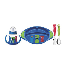 Load image into Gallery viewer, Tramontina Monster Kids 4-Piece Cutlery Set