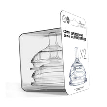 Load image into Gallery viewer, Comotomo Y Cut for Thicker Liquids Variable Replacement Nipples