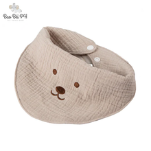 Load image into Gallery viewer, Bao Bei Xavier Bandana Bibs (Set of 5)